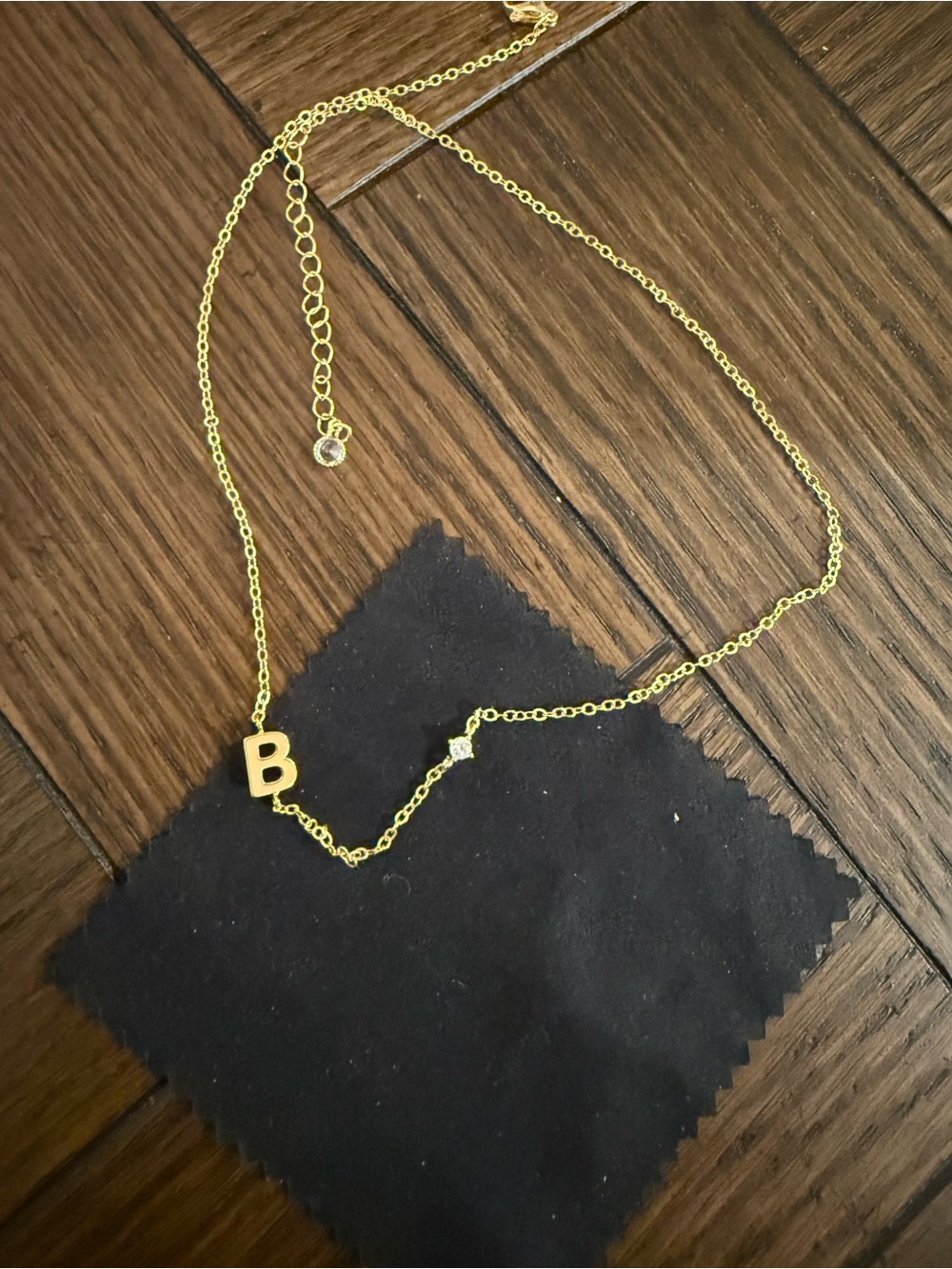 Gold Letter B Initial Necklace - Personalized Women’s Jewelry